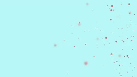 Flu Virus Animation Stock Footage 132932668