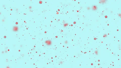 Flu Virus Animation Vídeo Stock 132932692