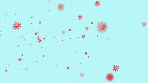 Flu Virus Animation Stock Footage 132932780