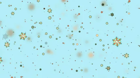 Flu Virus Animation Video stock 133107722