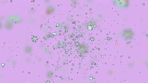 Flu Virus Animation Video stock 133107940