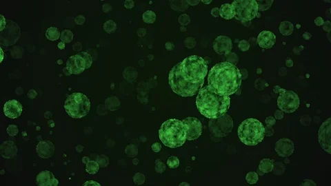 Flu virus, Coronavirus Stock Footage 128752673