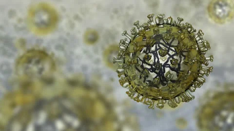 Flu virus Video stock 24738166