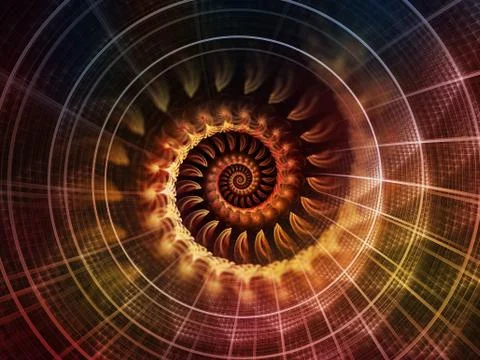 Fluctuation of Emptiness Stockillustratie