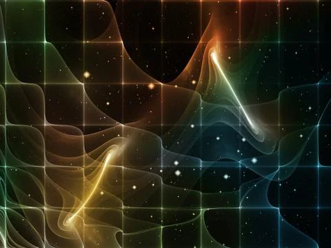 Fluctuation of Emptiness Stockillustratie