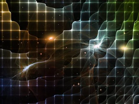 Fluctuation of Emptiness Stock Illustration