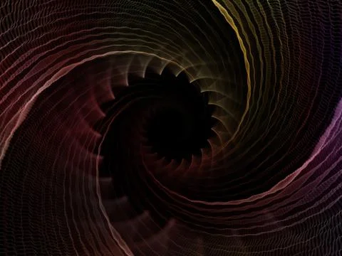 Fluctuation of Emptiness Stock Illustration