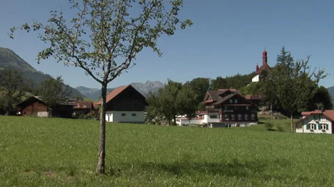 Flueli (Flüeli), Switzerland Stock-Footage 32056781