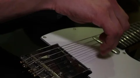 Fluent strumming Stock Footage 71091977