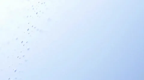 Fluent water drops -  focus pull 2 Video stock 11900247