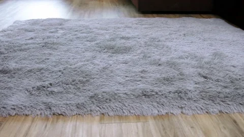 Fluffy carpet close-up Stock Footage 139574039