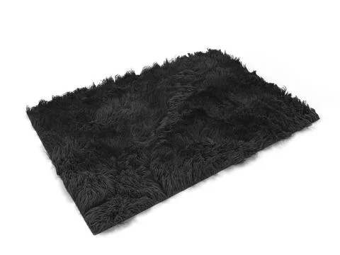 Fluffy carpet Stock Illustration
