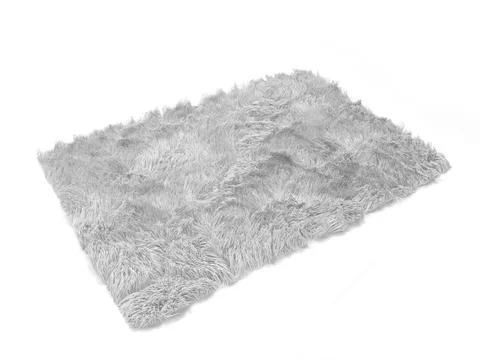 Fluffy carpet Stock Illustration