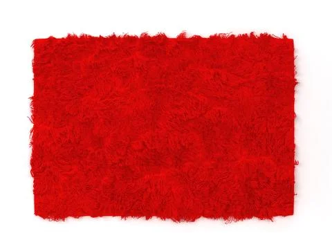 Fluffy carpet 스톡 일러스트