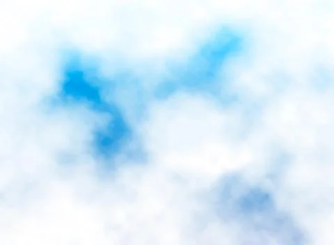 Fluffy cloud detail Stock Illustration
