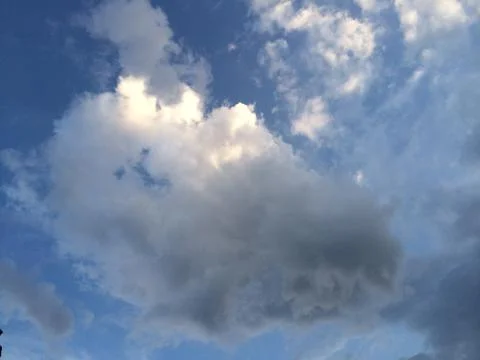 The fluffy Cloud Stock Photos