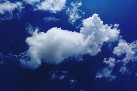 Fluffy Cloud Picture Stock Photos