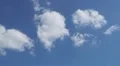 Fluffy Clouds In Blue Skys HD HD Footage