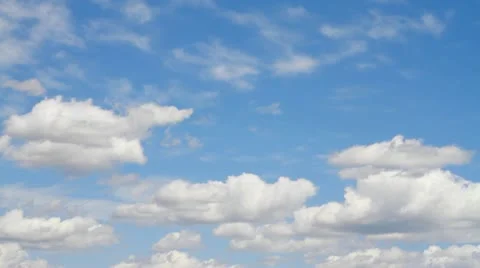 Fluffy clouds Stock Footage 10900191