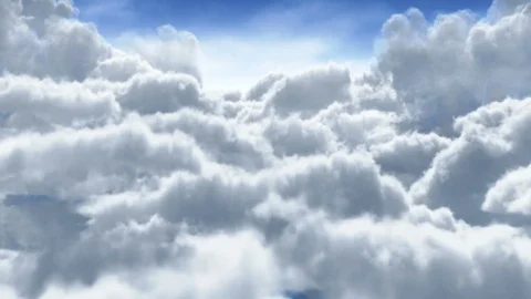Fluffy clouds Video stock 104133644