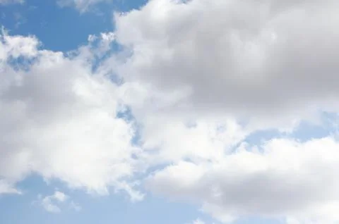 Fluffy clouds Stock Photos