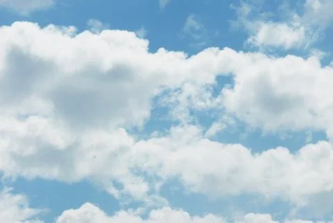 Fluffy clouds Stock Photos