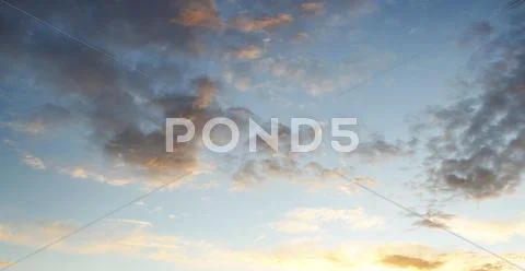Fluffy clouds Stock Photos