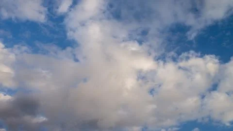 Fluffy clouds Stock Photos