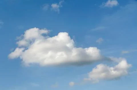 Fluffy clouds Stock Photos
