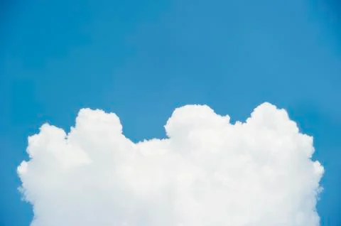 Fluffy clouds Stock Photos