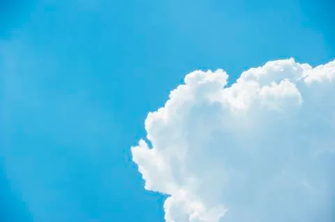 Fluffy clouds Stock Photos