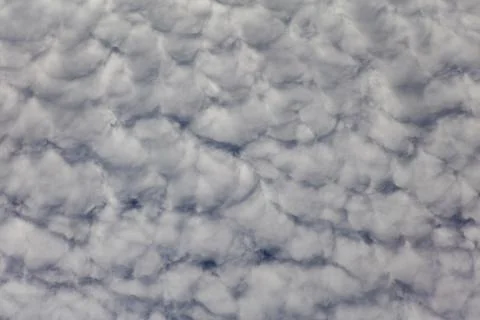 Fluffy cloudscape formation Foto stock