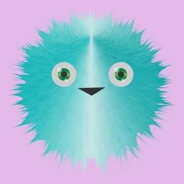 Fluffy Stock Illustration