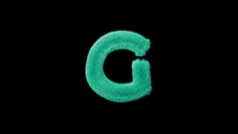 Fluffy Letters pack 62 1 Stock Footage 295175350