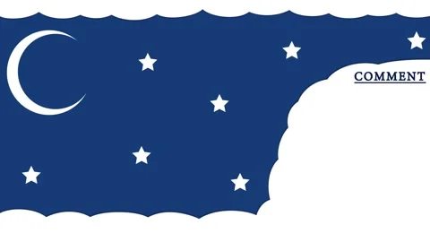 Fluffy night Looping streaming background. 1080p Stock Footage 258881104