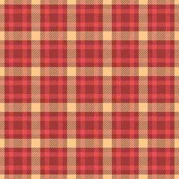 Fluffy pattern background check, windowpane tartan fabric seamless. Cute ve.. Stock Illustration