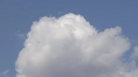 Fluffy Rolling Clouds Time Lapse background Stock Footage 49215935