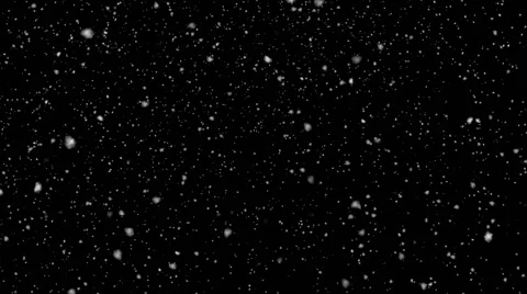 Fluffy Snowflakes Slowly Falling - Seamless Loop - Slow Motion - Motion Blur Vídeo Stock 58279769