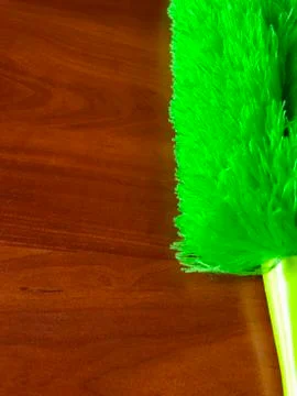 Fluffy whisk for dusting Stock Photos