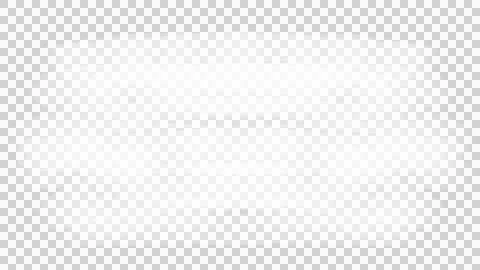 Fluffy white cloud or smoke element on a transparent background. Stock Illustration