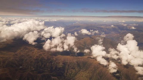 Flug-Peru-Anden-07 Stock Footage 86012834
