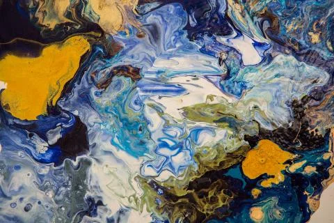 Fluid abstract artwork Stock Illustration