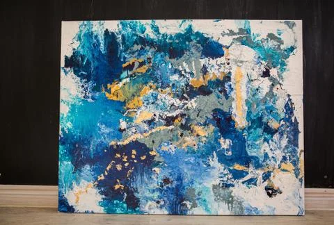 Fluid abstract artwork Stock Illustration
