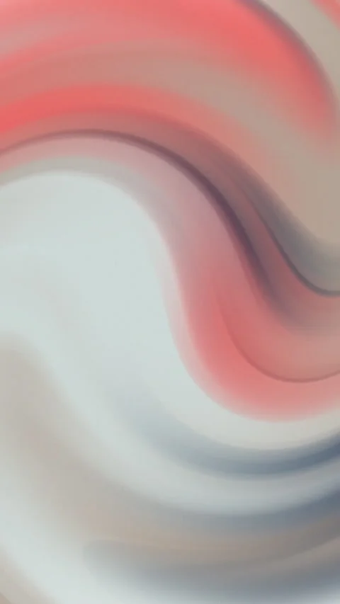 Fluid Abstract Background Motion Coral Gray Blue Swirl Gradient Stock Footage 340649971