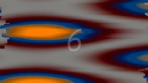 Fluid abstract gradient waves background with vibrant orange and indigo col.. Stock Footage 342205821