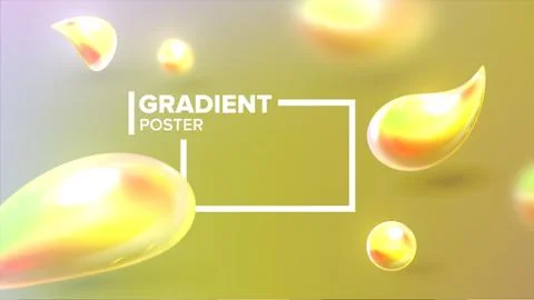 Fluid Abstract Liquid Background Vector. Event Frame. Magic Mixture. Blurred 스톡 일러스트