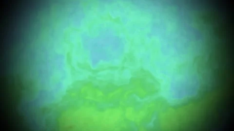Fluid abstract motion graphics in calming green and blue tones Stock Footage 325367309