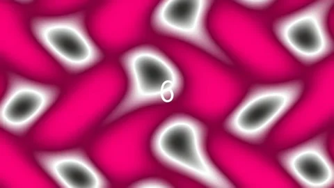 Fluid abstract pattern with vibrant magenta curves and modern geometric bac.. Stock Footage 342093915