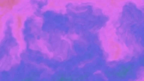 Fluid abstract patterns in purple, pink, and blue create a mesmerizing visual Stock Footage 325769771