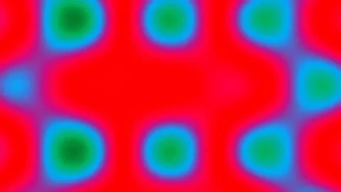 Fluid abstract seamless background with vibrant wave shapes and gradient colo Stock Footage 342158289